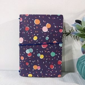 Purple Journal Lined 60 Pages with Complimentary Pen